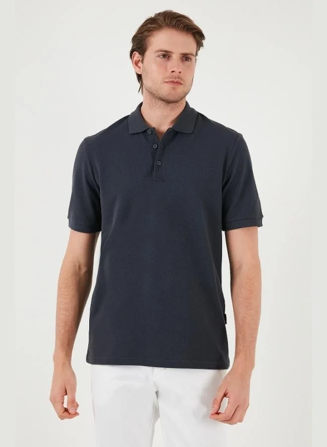 Buratti Buratti Cotton Regular Fit Buttoned Polo Collar 3-Pack T Shirt Men's T-SHIRT 5902127S3